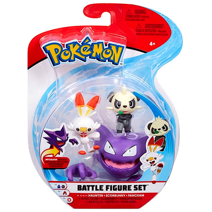 Pokémon Battle Minifigurki 3-pakiety 5-8cm